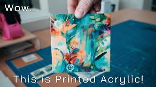 Sublimating an Acrylic Puzzle | How to Flatten Acrylic for Laser Cutting