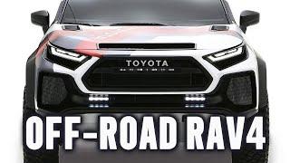 INSANE RAV-X Concept! Toyota RAV4 Turned Off-Road BEAST