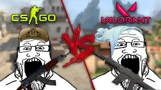 CS:GO vs. VALORANT