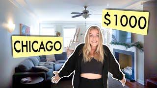 What $1000 A Month Gets You In Chicago (Apartment Tour)