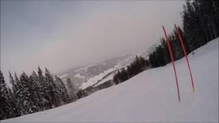 Videotour van super G advanced piste SOWWG 2017 Schladming