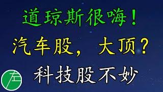 美股分化明显。汽车股是不是大顶？科技股不妙了？AAL、AAPL、BA、BIGC、DIS、DKNG、FLSY、FUTU、GS、LCID、MU、NIO、PLTR、PYPL、ROKU、TSLA小左0105三