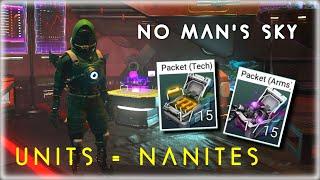 How to turn UNITS into NANITES | No Man's Sky 2024