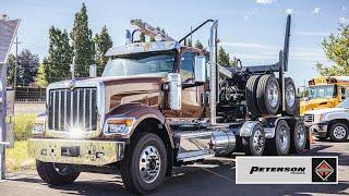 2022 International HX520 Log Truck Walkaround