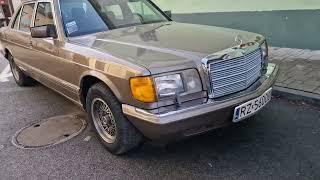 KRÁSNY MERCEDES S W126 560SEL