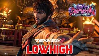 Tekken 8 Number 1 Shaheen Player | Low High | Tekken 8 God Of Destruction Ranked