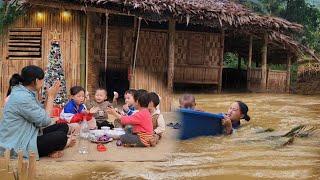 17-year-old single mother celebrates Christmas with poor children in the highlands