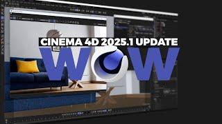 I Tried the NEW Cinema 4D 2025.1 Updates and WOW...