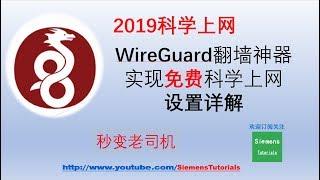 2019最新科学上网永久免费翻墙软件Wireguard安卓手机端详细设置视频教程轻松实现科学上网畅享GOOGLE 和YOUTOBE