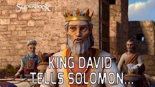 King David Tells Solomon About the Temple - Superbook