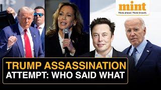 Trump Assassination Attempt: Kamala Harris, Biden, Musk React To Shooting At Florida Rally