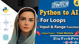 Learn Python For Loops with Input, Range & Casting