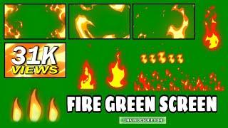 FIRE GREEN SCREEN ANIMATION NO COPYRIGHT