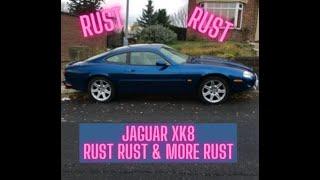 Jaguar XK8 LHR Sill Rust Repair - Opened Section