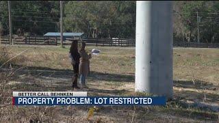 Couple discovers they are barred by law from building home on new property