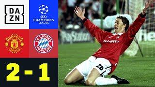 Blitz-Doppelschlag zerstört FCB-Träume: Man United - Bayern 2:1 | UEFA Champions League | DAZN Retro