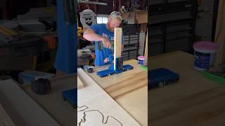 This @KregToolCompany jig makes Cornhole boards a breeze! #pocketholes #woodworking #build #diy