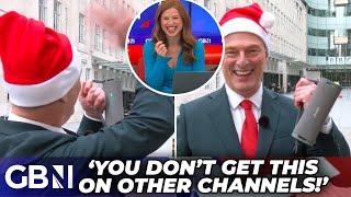 Martin Daubney HILARIOUSLY Blares Starmer Christmas Song OUTSIDE BBC Leaving Presenters In Tears...