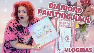 HUGE DIAMOND ART HAUL, & MORE PRESENTS   | vlogmas 2024 |