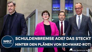 SONDERVERMÖGEN: Union und SPD wollen Billionen-Paket noch im alten Parlament durchboxen!