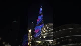 Burj Khalifa from the ground by the fountain area #travel #jomarteena  like n subscribe