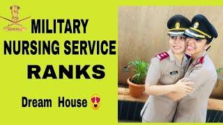 Military nursing service RANKS (Dream house)