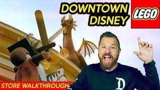 Lego Store Downtown Disney Walkthrough | Disneyland Store Tour