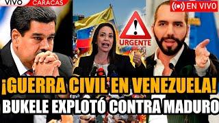 BUKELE EXPLOTÓ EN VIVO CONTRA MADURO GUERRA CIVIL EN VENEZUELA | FRAN FIJAP