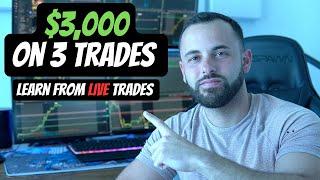 Making $3,000 Trading Supply Rejections | LIVE Options Trading