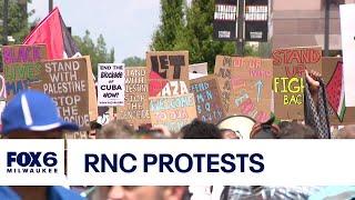 Protestors march on the Republican National Convention | FOX6 News Milwaukee