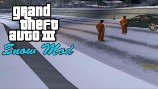 Grand Theft Auto III - Snow City (Snow Mod) Playthrough - 1440p