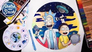 Уроки рисования: Рик и Морти / Rick and Morty