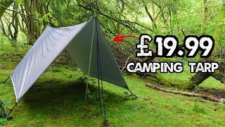 I found A £19.99 Camping Tarp In A Supermarket! (Was it Worth it?)