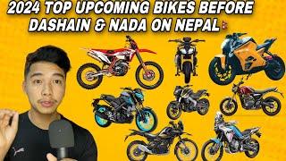 2024 Top Upcoming Bikes Before Dashain & Nada in Nepal| Mt15 V2, Cx 300s, Triumph, Ns 400 &...