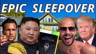 Kim and Andrew Have an Epic Sleepover!