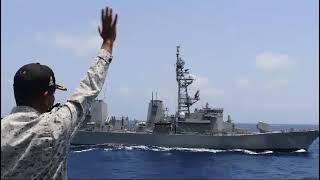 PNS ASLAT CONDUCTS EXERCISES WITH JAPANESE AND SPANISH NAVIES IN INDIAN OCEAN