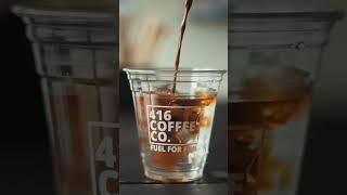 How To Make The BEST Iced AMERICANO ️ #coffee #icedcoffee #americano #barista