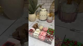 Christmas hot cocoa bar️️ #christmas#hotcocoabar#restock#satisfying#asmrsounds#holidayseason