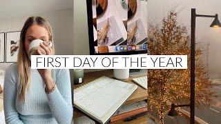 FIRST DAY of the YEAR (vlog) | new planner, habits, & accomplishing goals