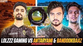 @LoLzZzGaming VS @AntaryamiGaming & @BandookBaaz 4v4 INTENSE ENDZONE FIGHT IN ULTIMATE ROYALE