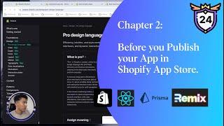 24 - Before you publish your app in Shopify app store