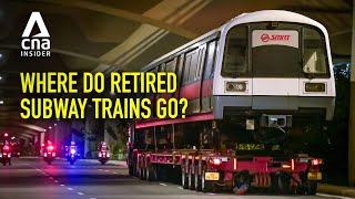 What Happens To Retired MRT Trains? How Singapore Gives Them New Life