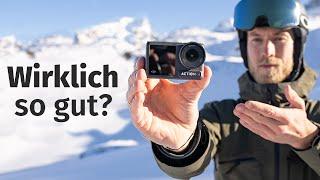 Spektakuläre Videos beim Skifahren: DJI Osmo Action 4 im Test