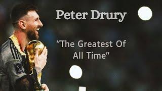 Peter Drury on Lionel Messi • All Iconic Commentaries