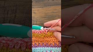 Left Hand: How to Crochet Half Double Crochet Spike St or Half Double Crochet Long St #crochet