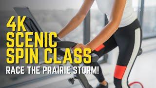 Scenic Spin Class: Race the Prairie Storm | 23-Minute Indoor Outdoor Cycling Adventure