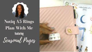 Notiq A5 Rings Plan With Me