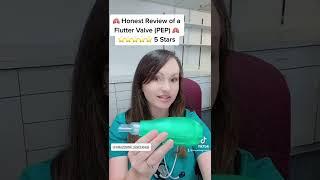 Honest Review of a flutter valve (Acapella, PEP) airway clearance device. #amazon #youtube #shop