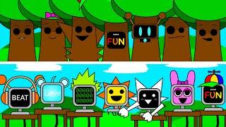 Incredibox Sprunki Mr.Tree VS Sprunki Mr Fun Computers