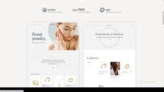 Bijoux - Handmade Jewelry Shop WordPress responsive handmade Easy Create Website